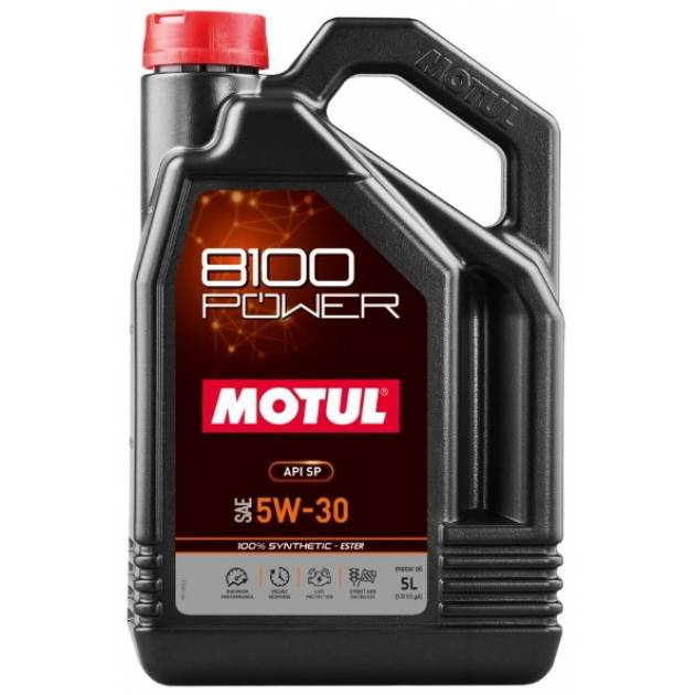 Моторное масло Motul 8100 Power 5W30 SP